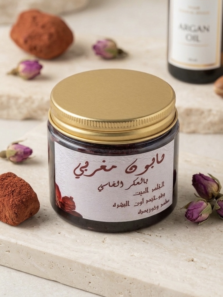 IMG_3998 صابون مغربي بالعكر الفاسي - الصورة 1