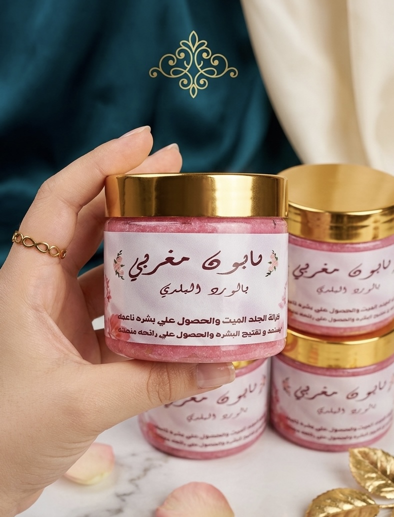 IMG_4003 صابون مغربي بالورد البلدي - الصورة 1