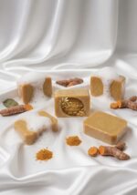 صابونه الكركم الطبيعيه