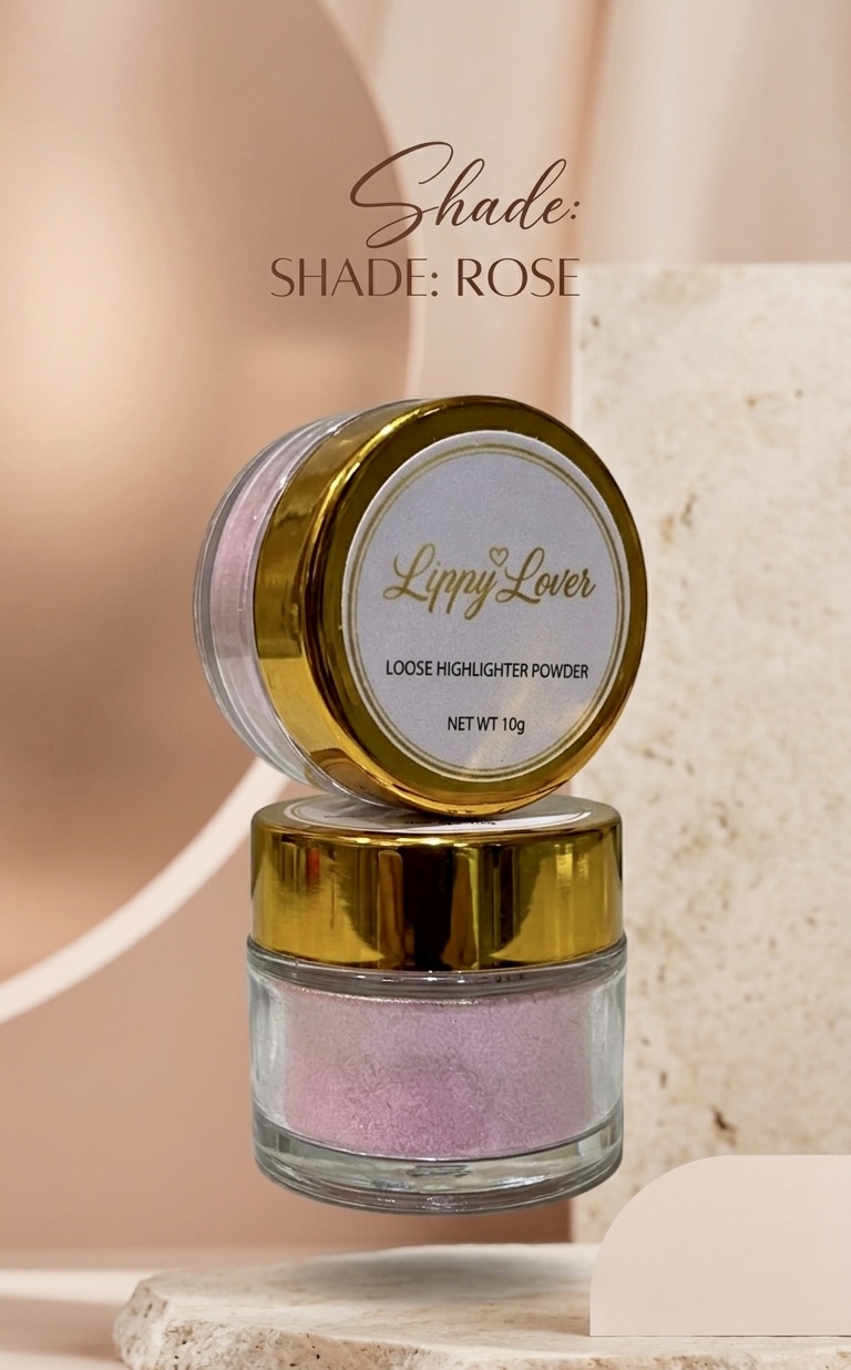 IMG_4161 هيلايتر لوس باودر درجه Rose - الصورة 1